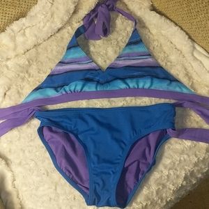Justice brand Girls Bathing Suit Size 14